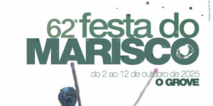 Cartel Fiesta Del Marisco O Grove 2025