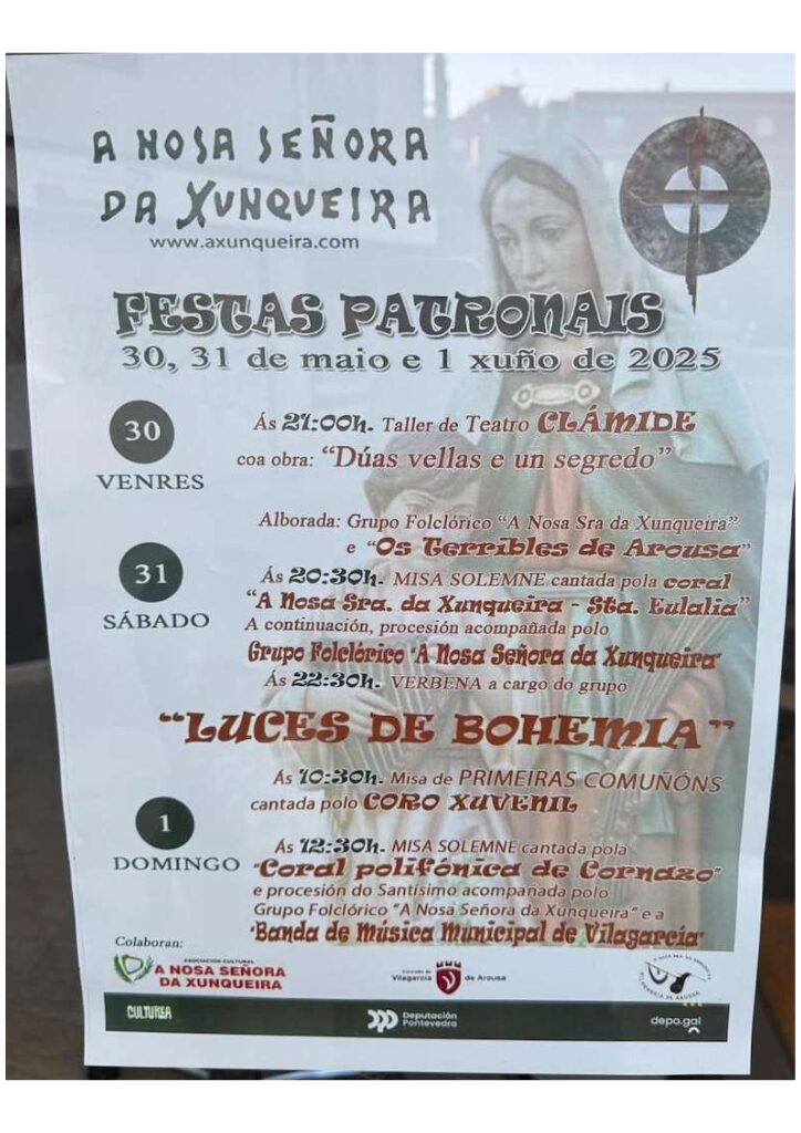 Cartel De A Nosa Señora Da Xunqueira 2025 (1)