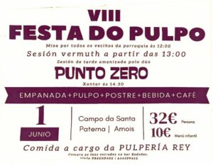 Festa Do Pulpo De Arnois A Estrada