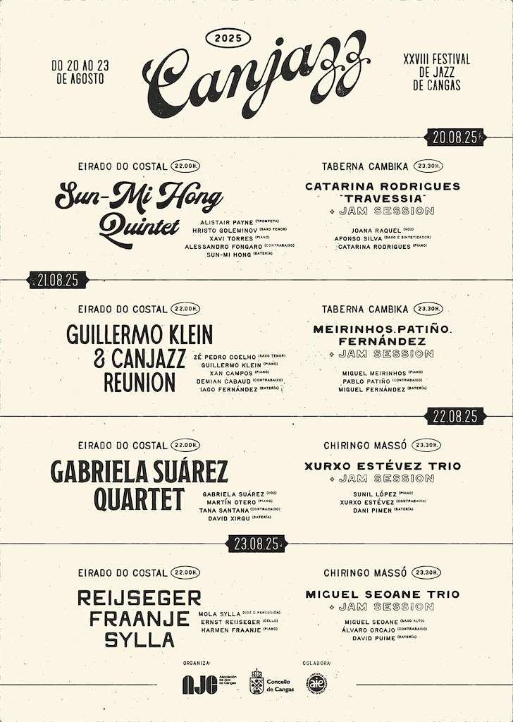 Festival Internacional De Jazz Cangas 2025