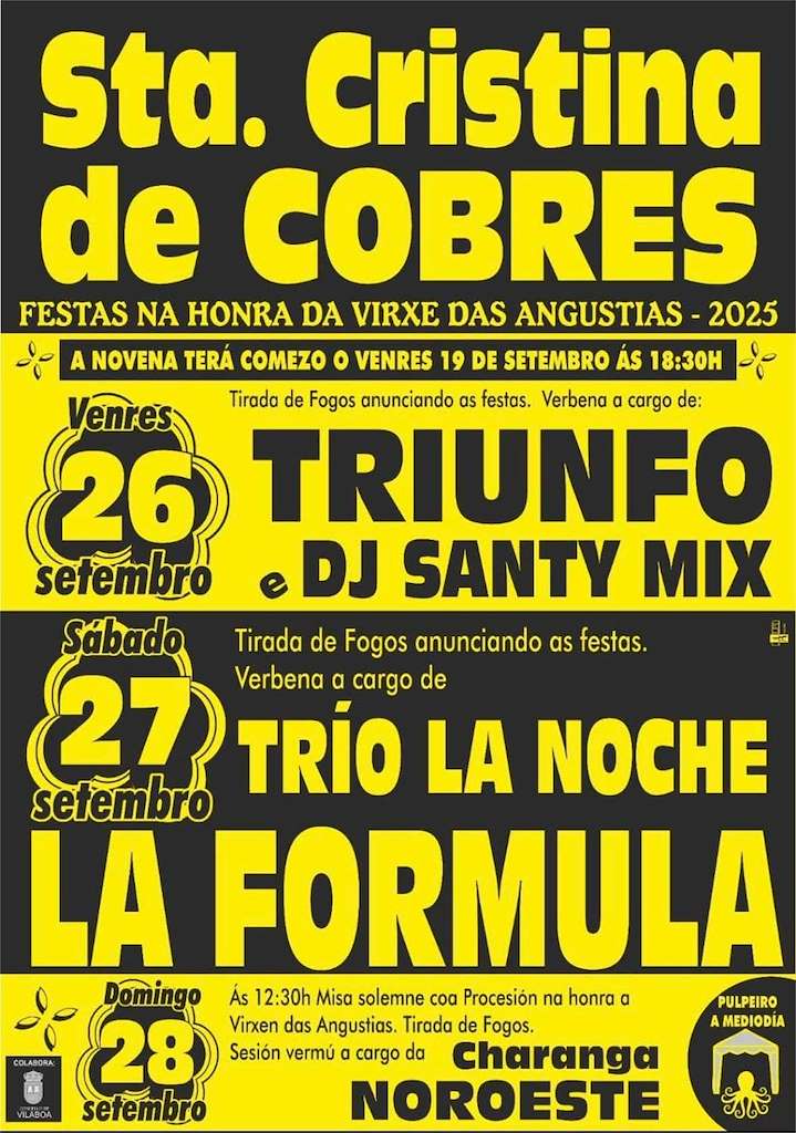 As Angustias De Santa Cristina De Cobres Vilaboa 2025