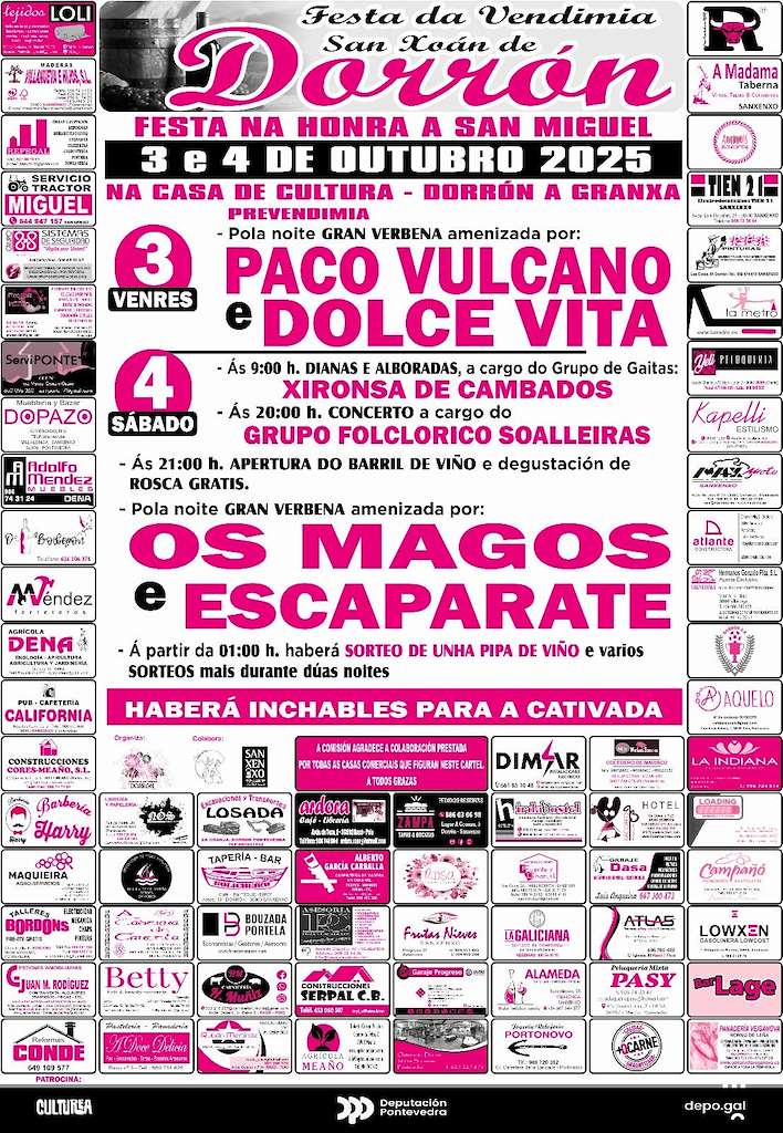 Festa Da Vendimia De Dorron Sanxenxo 2025