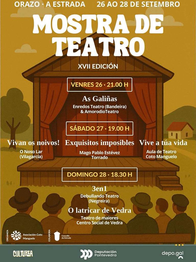 Mostra Coto Manguelo De Teatro A Estrada 2025