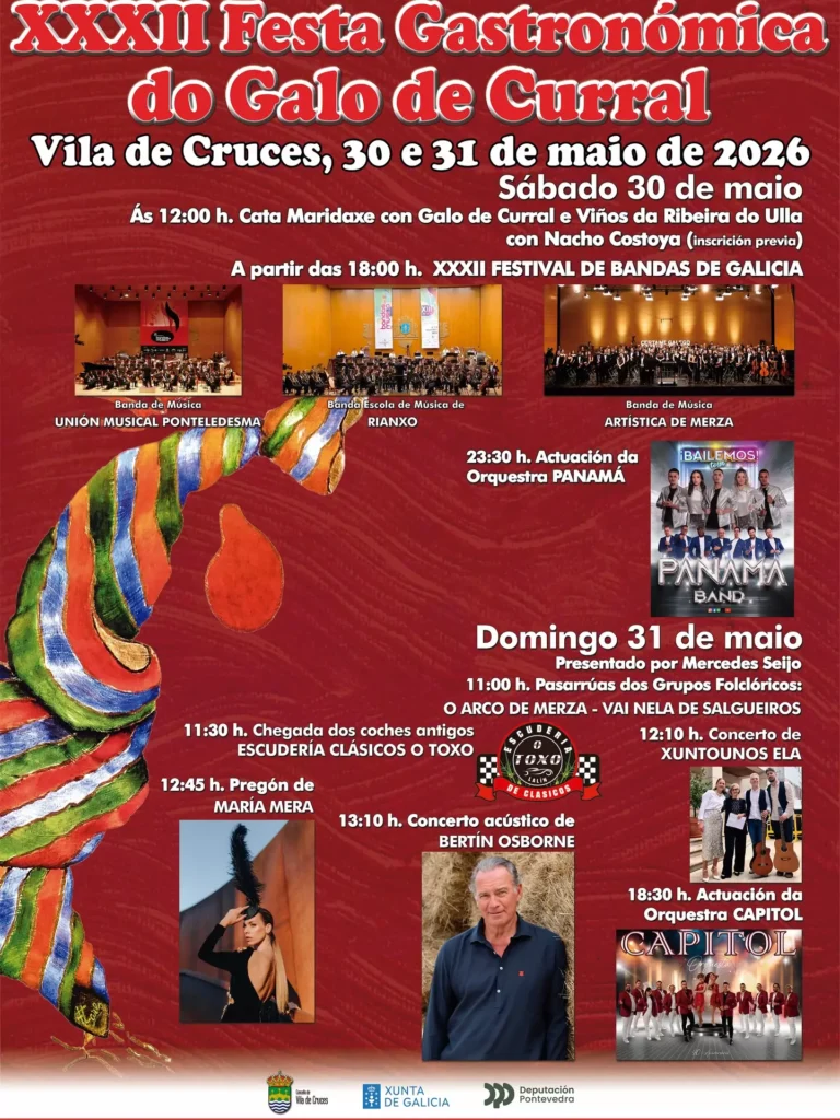 Cartel Festa Gastronomica Do Galo De Curral 2026