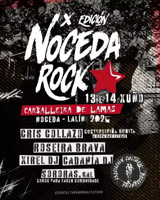 Cartel Noceda Rock 2026