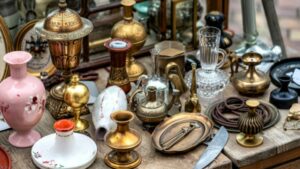 Mercadillo De Antigüedades En Pontevedra