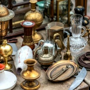 Mercadillo De Antigüedades En Pontevedra