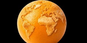 Se A Terra Fora Unha Laranxa