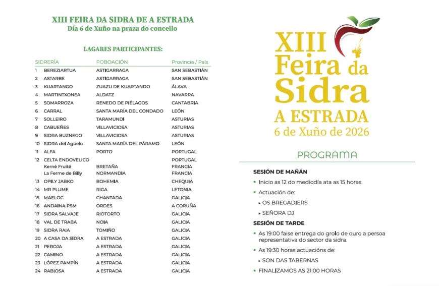 Feira Da Sidra A Estrada
