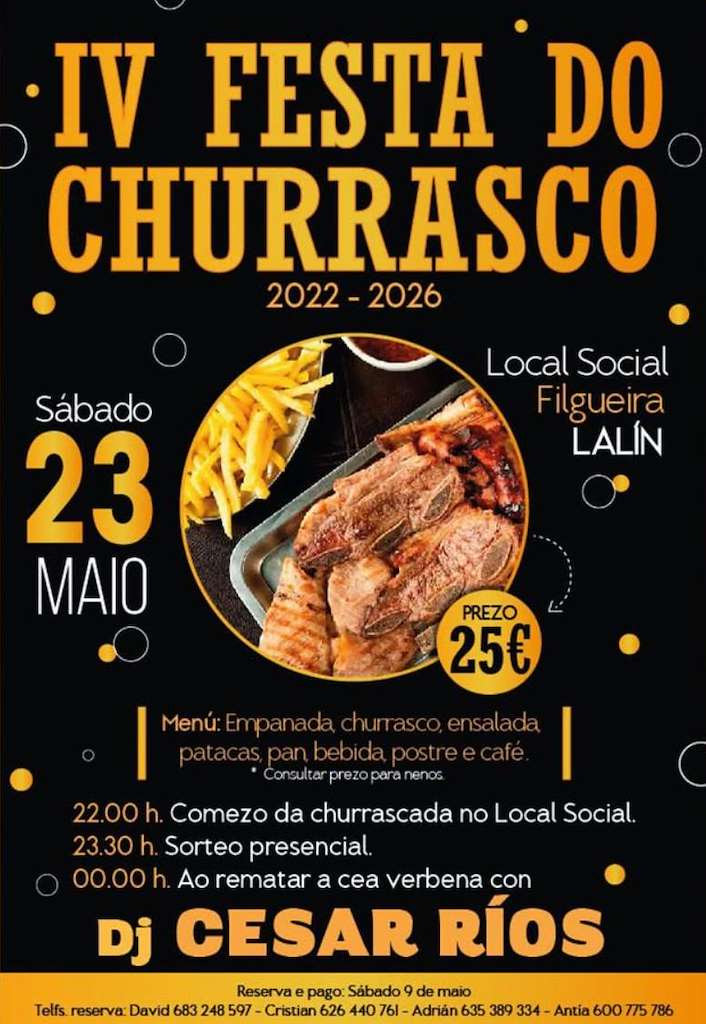 Festa Do Churrasco De Filgueira Lalin 2026