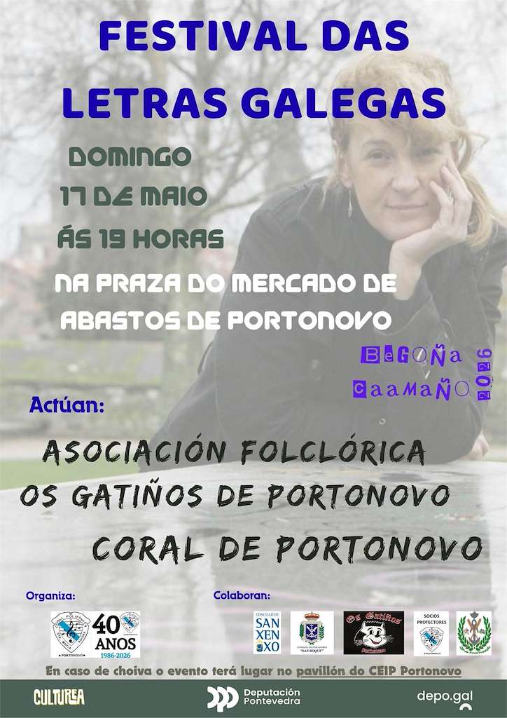 Festival Das Letras Galegas De Portonovo Sanxenxo 2026