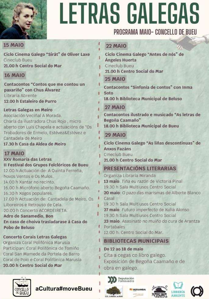 Letras Galegas Bueu 2026