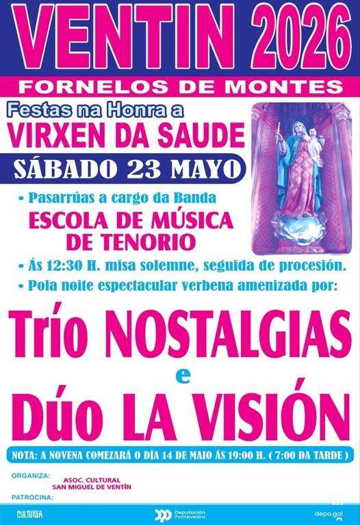 Virgen De La Salud De Ventin Fornelos De Montes 2026