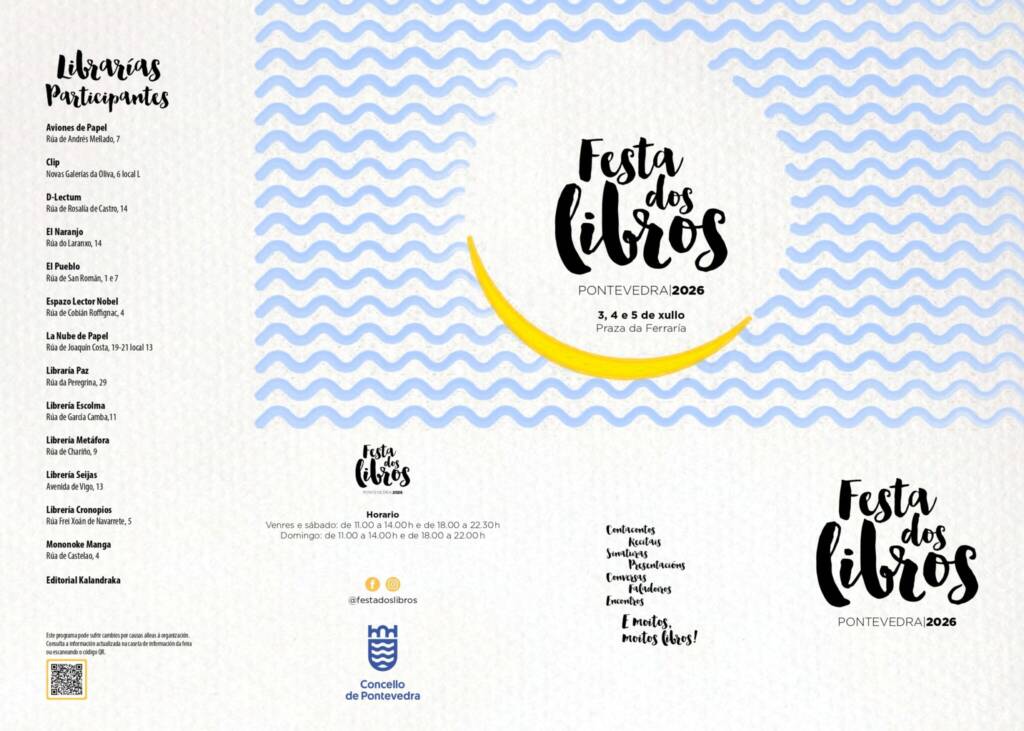 Programa Festa Dos Libros De Pontevedra