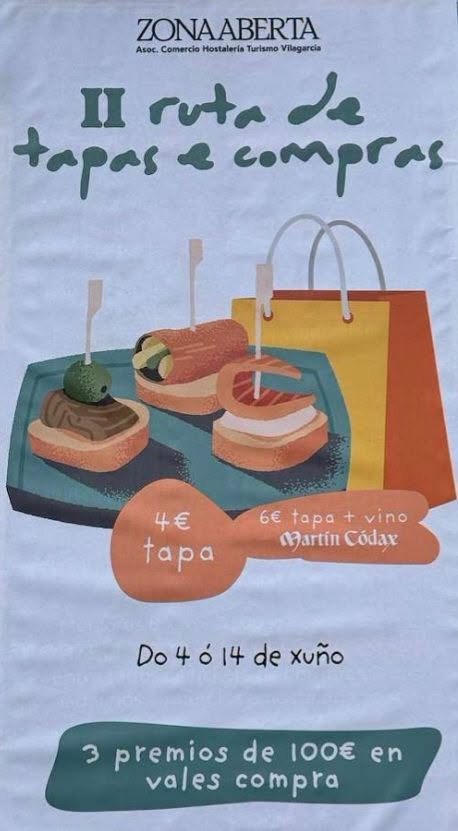 Ruta De Tapas Y Compras 2026 Vilagarcía De Arousa