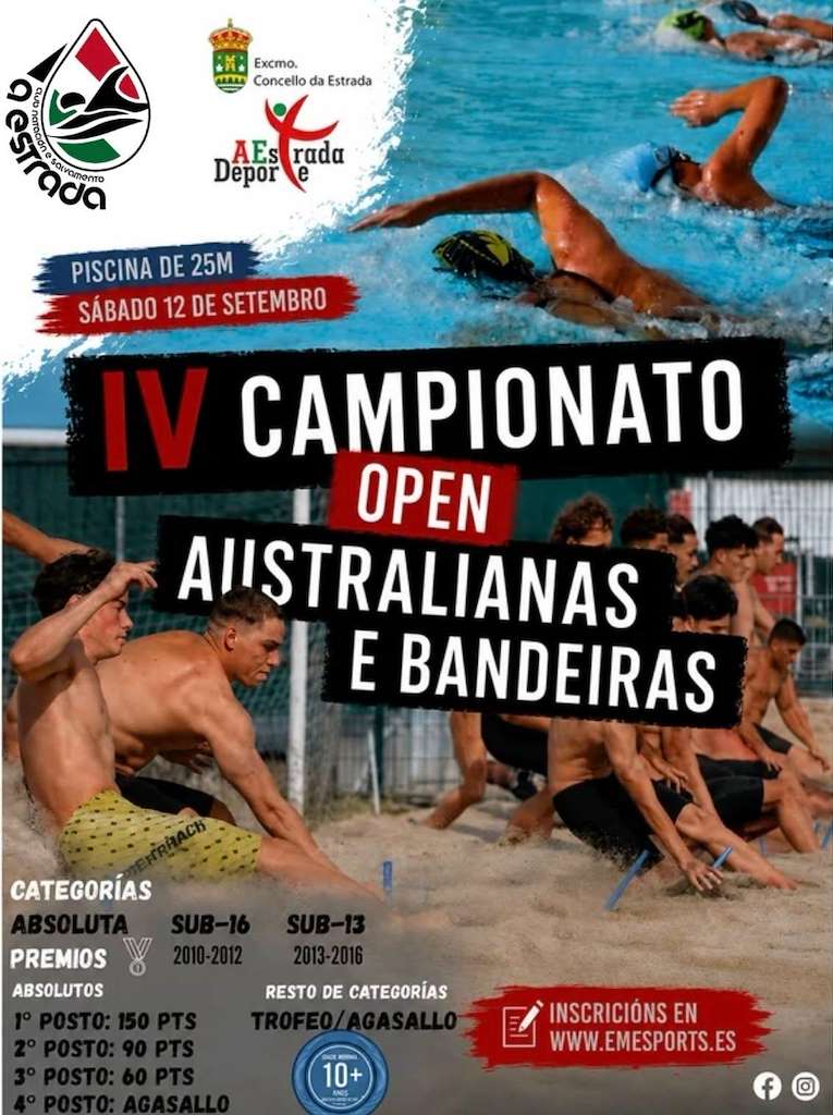 Iv Campionato Open Australianas E Bandeiras (2026) En A Estrada
