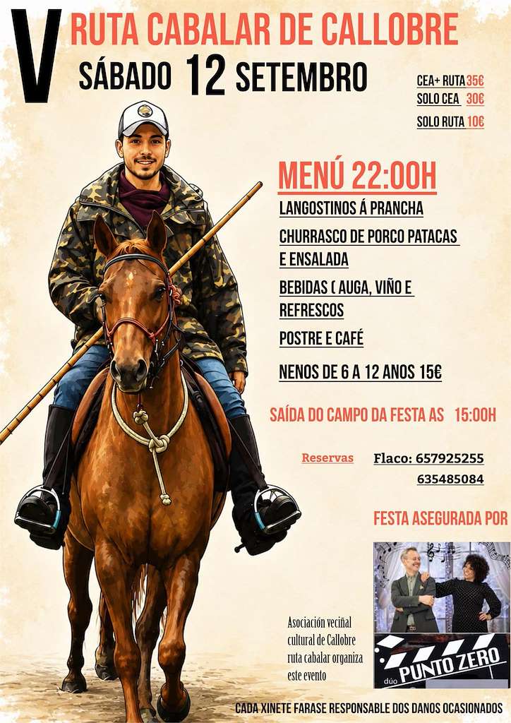 Ruta Cabalar De Callobre A Estrada