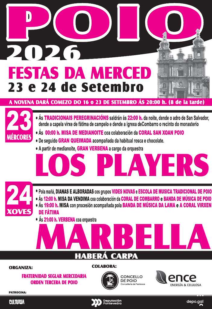 A Merced Poio 2026