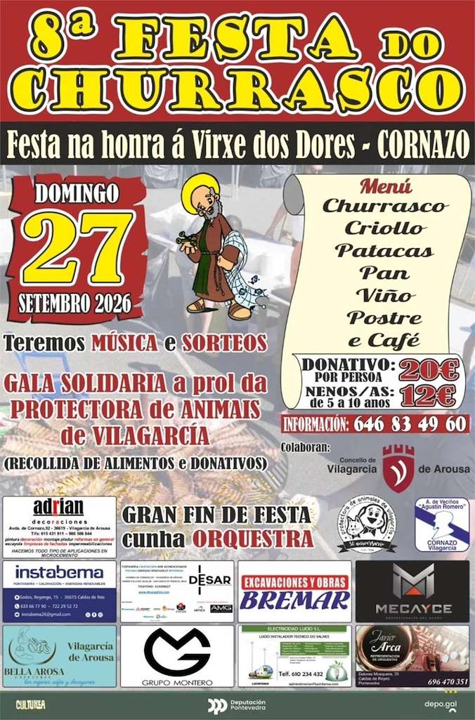 Festa Do Churrasco De Cornazo Vilagarcia De Arousa 2026