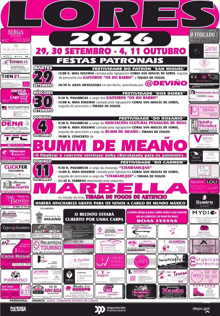 Fiestas De Lores Meaño 2026