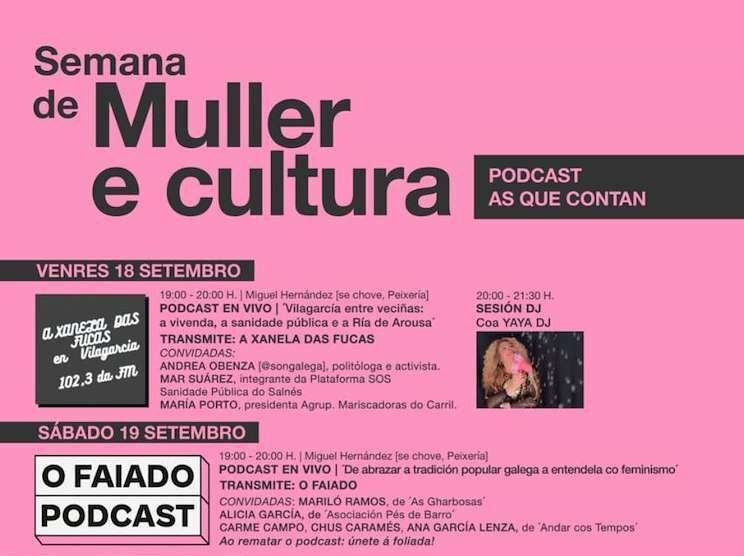 Semana Da Muller E Da Cultura Vilagarcia De Arousa 2026