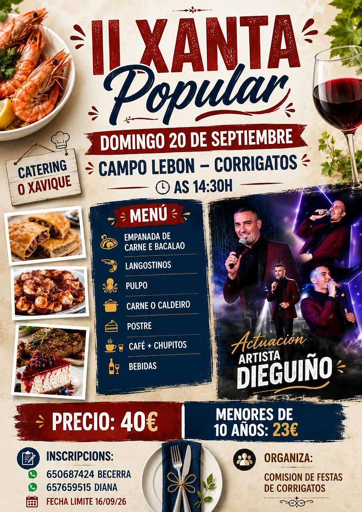Xantar Popular De Corrigato